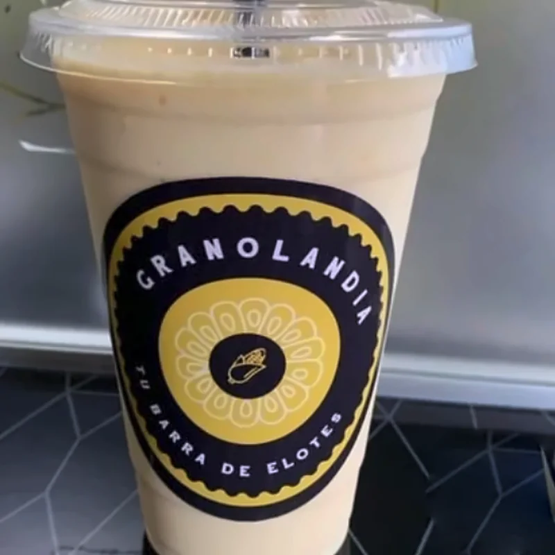 Malteada en vaso de Granolandia